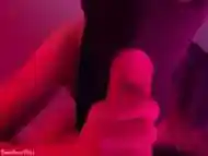 Best Juicy Blowjob From A Girlfriend In Balaclava. Big Cock Cum In Mouth