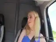 Stranger with cam bangs teen hitchhiker in public