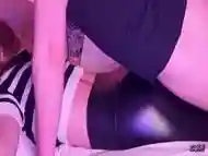 Sweet Leather Ass And Tons Of Cum Lilykoti