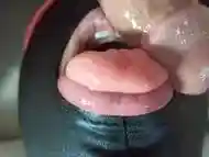 Ø´Ø±ÙÙØ·Ø© ØªÙØµ Ø²Ø¨ ÙØ¨ÙØ± ÙÙØ­Ù ÙØµØ±Ù Sucking my favorite Big Black Cock, My first deepthroat !