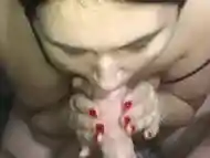 Amazing blowjob from my wife