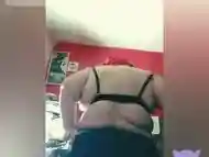 BBW in  DEADPOOL mask STRIPTEASE