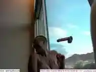 BLOW JOB LIVE ON WINDOW