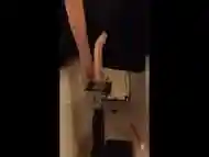 Bath tube ass play crossdresser