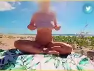 Best tits on PornHub NUDE at Public BEACH