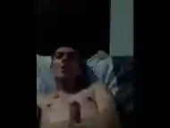 Bi Twink so horny he had to jerk off, with sexy cumshot