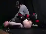 Capture playfight shibari session with a high level tattooed PMV