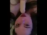 Chubby girl plays with her dildo