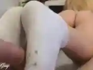 Close Sounds, Footjob By Sexy Blonde â¤ï¸  Miley Grey