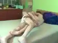 Completely realistic sex with hair combing and smoking. Real orgasm, real sex, real situation