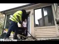 Construction Worker Fucks House Wife Milf on Patio Job Site (too thirsty couldnât say no)