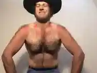 Cowboy Gives Sunburnt Body Gay JOI