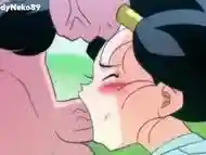 Dragon Ball Z Videl Sucks Master Roshi Dick