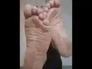 Extreem delicious dirty wrinkled soles.