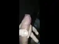 FLEXING MY COCK AND CUMMING HARD IN SLOW MO