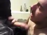 Face fucking the champ