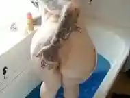 Fairy Bath Boobs Booty wiggle PAWG showoff and cum