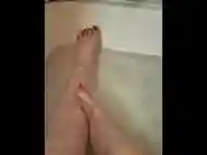 Footplay in the tub