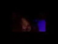 French Maid Riding Cock in Blacklight