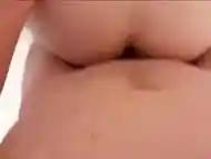 From foot to hard long anal with very strong female orgasm and big cumshot