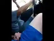 Front seat cock flash right beside taxi man