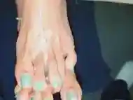 Goddess Feet Give Me A Fast Footjob With Cumshot