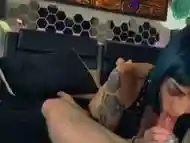 HOT TATTOOED WHITE GIRL DRAINS CUM FROM CURVED COCK AND SHOWS OFF HER FEET (OFFICIAL TEASER)