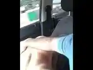 Hot college student gives her ass to an Uber driver