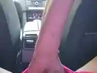 I Made My UBER Driver Touch Me and Make Me CUM