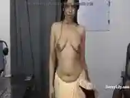 Indian girl playing with pussy