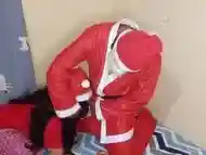 Indian sauteli bau surprised tesko hot sexy sauteli chorilai on christmas saja merry xmas santa