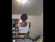 Jodi Couture ALL HER ASS OUT TWERKIN on IG LIVE !