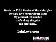 Lelu Love- VLOG: Hair Blowing Shower Fun JOI And Sad News