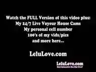 Lelu Love-After Workout Standing Quickie