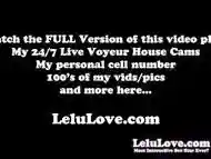 Lelu Love-Closeup Penetration Riding Creampie