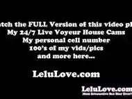 Lelu Love-My Wet Hair Needs Your CUMditioner