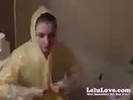 Lelu Love-Poncho And Raincoat Blowjob