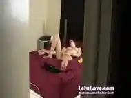 Lelu Love-Voyeur Cracked Door Masturbation