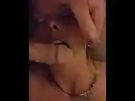 Mary Chaffee aka BlondeMary sucking strangers cock