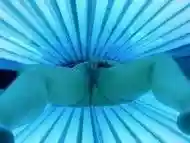 Masturbating in the tanning bed!