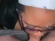 My Black girl Facial cumshot compilation! She deepthroats Daddy''s BWC and loves the cum