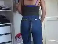 My wife show off their big ass to their friends so they can masturbate and fuck them