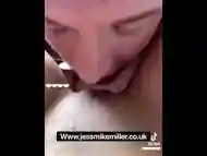 Naked Tiktok Challenge Hold The Beat, licking Jessâs Pussy in 4K