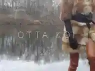 Outdoor sex with redhead teen in winter forest. Risky public fuck - Otta Koi