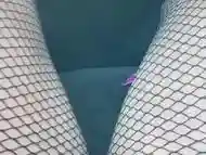 PORNO AMATORIALE MILF ITALIANA MOANA  IN FISHNET TIGHTS,  SKIRT,  TEASING ,LEGS AND PUSSY IN CAR