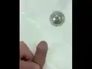 Peeing in the sink