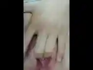 Playing with my perfect wet tight pussy