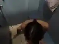 Public changing room fuck