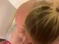 Quick Blowjob Teaser before roomate came home