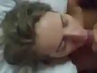 Quick morning blowjob